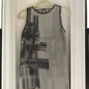 LEON MAX  --  SLEEVELESS SILK SUMMER DRESS